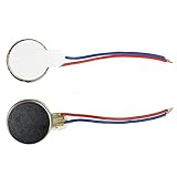 Leloo Lcuihong-Mini-Gleichstrommotor 2 stücke Smart Sportuhrmotor, DC 3V 7. 0MA MAX 8MM, Micro Vibrationsmotor für Telefone Pager Electronic Vibrationsgeräte DIY Ersatzteile