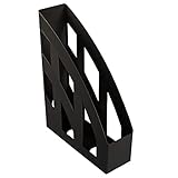 Idena 300847 - Stehsammler für DIN A4, aus Kunststoff, schwarz, 1 Stück