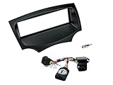 NIQ Radio-Einbauset inkl. LFB geeignet für Ford Ka (RZ8) Bj. 02/2009-05/2017 *Schwarz* 1-DIN