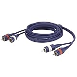 DAP Audio 2 RCA Connector to 2 RCA Connector 6m