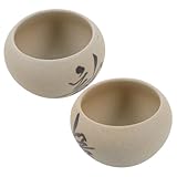 PAMINGONO Keramik Blumentopf 2 Stück Im Chinesischen Stil Für Sukkulenten Und Kakteen Dekorativer Übertopf Für Zuhause Und Büro Fein Verarbeitet Mit Kreativem Design