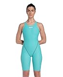 ARENA Powerskin ST Next Einteiliger Badeanzug für Damen, FINA-zugelassener Wettkampfanzug, Schwimmanzug für Damen aus Recyceltem Material, Gefütterter Einteiler für Damen mit Verstärkten Trägern