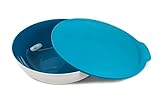 Tupperware Allegra 3,5 L hellblau Servier Schüssel Schale Servierschale