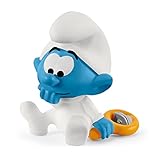 SCHLEICH 20830 Baby Schlumpf, für Kinder ab 3+ Jahren, The Smurfs - Pre School Smurfs Figurines