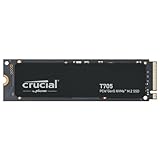Crucial T705 1TB SSD PCIe Gen5 NVMe M.2, bis zu 13.600MB/s, Microsoft DirectStorage, PCIe 4.0 abwärtskompatibel, Interne Solid State Drive - CT1000T705SSD3