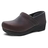 Dansko XP 2.0 Clogs – leichte, rutschfeste Schuhe für Komfort und Unterstützung – ideal für langjährige Profis – Pflege- und Gesundheitsfachkräfte, Braune, wasserdichte Klimmzüge, 10.5-11