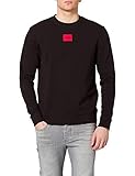 HUGO Herren Diragol212 Pullover, Black1, M
