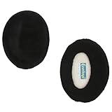 Earbags Ohrenwärmer Fashion, Wildleder Schwarz, S