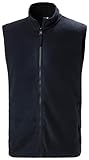 HH Workwear Herren Weste mit Reißverschluss Manchester 2.0 Fleece Vest, Marine, 3XL