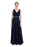 Vera Mont Damen Abendkleid mit Plissee Night Sky,42