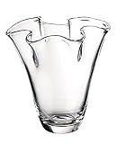 Villeroy und Boch - SigNature Blossom Vase No 2, Kristallvase für Blumen, ideal für Tulpen oder einzelne Blüten, als Deko geeignet, standfest, 25 cm