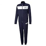 PUMA Boy's Poly Suit Cl B Track Suit,Blau (Peacoat), 176