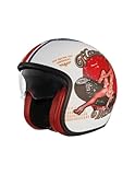Premier Offener Helm Vintage,PIN UP8 BM,M