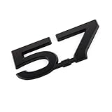 Autoaufkleber, Emblem, Abzeichen, Kofferraumaufkleber, 5,7-Liter-Hemi-Logo, Kühlergrill, kompatibel mit 1500, 2500, 3500 Challenger Charger(5.7 Sticker)