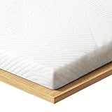 Topper 180x200 cm – 8 cm Höhe, Wendbar H5 & H6 Härte, Kaltschaum & Hochdichter Schaum, Öko-TEX Zertifiziert, Waschbarer Bezug, Matratzentopper für Boxspringbett, Wohnwagen & Schlafsofa