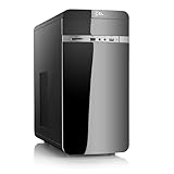 Gaming PC mit Windows 11 Home | AMD Ryzen 5 5655G 6x3.9GHz | AMD Radeon | 500GB M.2 NVMe | 16GB DDR4 RAM | WLAN | Entry Level Computer für Zocker, Gamer Desktop Rechner zum Spielen | A13310