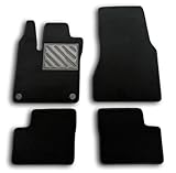 Fußmatten für Twingo III ab 2014–, passgenau, Absatzschoner aus verstärktem Gummi mit Befestigungsknöpfen