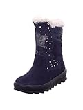 Superfit Mädchen Flavia Warm Gefütterte Gore-tex Schneestiefel, Blau 8000, 33 EU
