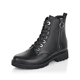 Remonte Damen D8671 Mode-Stiefel, Schwarz (Black/ 01), 45 EU
