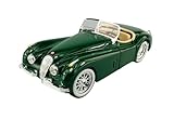 Jaguar XK 120 Roadster Cabrio Grün 1948-1954 1/24 Burago Modell Auto