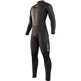 MYSTIC Brand 3/2 Back Zip Full Suit 2025 Black, M