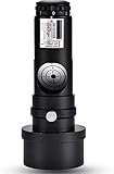 POFET Telescope Collimator 1,25 '' Metallkollimationsokular mit 2 "Adapter 7 Bright Levels Collimator für Teleskop