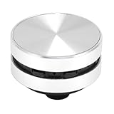 Cuifati Knochenleitungslautsprecher, Echte Kabellose Lautsprecher, Wandmontage und Desktop, Tragbarer -Stereo-Basslautsprecher, Kompatibel mit, Tablets und Mehr (Silver)