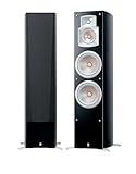 Yamaha NS 777 Stand Lautsprecher System (3-Wege Bassreflex, Waveguidehorn, 100W) klavierlackschwarz, 1 Stueck