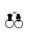 Wellensteyn Zipper 8mm Ersatz Schieber für Jacken 8V 8VS (schwarz - glänzend, AWS - Zipper-SET (oben und unten))