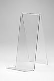 10 Stück Buchaufsteller,Buchstützen,Buch Ständer,Warenpräsenter aus Acrylglas