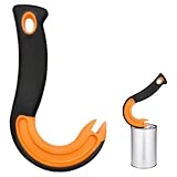 Dosenöffner, J förmig Küchenhelfer, Ring Pull GlasÖffner, Konserven Öffner, Haken Dosenöffner, Glasöffner Deckelöffner Flaschenöffner Leicht zu öffnen für Dosen mit Verschlussringen（1 Stück）