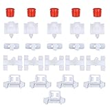 Einbausatz Beplankung Klammer Kotflügel Clips Seitenleisten Befestigung Clip Zierleisten Druckknopf Tülle Clips Verkleidung Klammersatz Stopfen Halteklammer Ersatz Klammern für E Klasse W124 S124