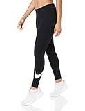 Nike W NSW Club logo2 Damen Leggings, Schwarz(Black/White/010), Gr. M