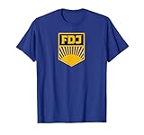 FDJ Blau Original Bluse DDR Free Deutsch Jugend Retro T-Shirt