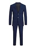 JACK & JONES Male Einreihiger Blazer und Hose JPRFRANCO Super Slim Fit Anzug