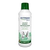 HEITMANN pure Reiner Essig-Entkalker | Kraftvoller Kalklöser für Küche & Bad | Frei von chemischen Zusätzen | Für Haushaltsgeräte und Oberflächen | 500 ml