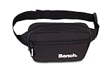 Bench Classic Unisex Bauchtasche - Gürteltasche & Hüfttasche für Damen und Herren, Handytasche, Schwarz, 23x13x6 cm