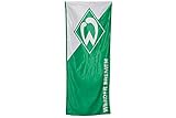 Werder Bremen SVW Hissflagge 120 x 300 cm, grün, Stück