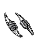 MSDDWL Lenkräder Schaltwippen Für VW Für Golf 8 Für MK8 R Für GTI R Für Line Für Für Passat Für Atlas Für CC Autolenkrad Schaltpaddelverlängerung Paddel Shifter(Carbon Black)