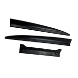 Auto Heckspoiler Universal Gummi Schwarz Auto Heckspoiler Dachspoiler Zubehör Für Peugeot 206 508 Seitenflügel(Style 1 Matte black2)