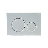 Geberit Betätigungsplatte Sigma 20 weiß/silber 115882KJ1