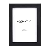 Amazon Basics Rechteckig Fotorahmen, 2 Stück, Schwarz, 13 x 18 cm