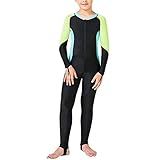 Kinder-Tauchanzug, bequemer Kinder-Voll-Neoprenanzug, hautfreundlich, atmungsaktiv, Reißverschluss vorne, zum Tauchen, Schnorcheln, Surfen(12# (XL-Code))