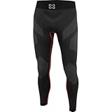 WÜRTH MODYF Unterwäsche Long Tight Basic schwarz rot - Größe S/M