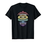 Vintage, limitierte Auflage 1981, Regenbogen-Originalteile T-Shirt