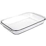 IBILI 480730 Auflaufform Kristall, rechteckig, Glas, transparent, 30 x 18 x 5 cm