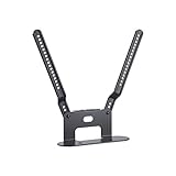 conecto, Lautsprecher-Halterung zur direkten Montage am TV für SONOS Beam Soundbar, Material: Stahl und Aluminium, schwarz