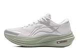 LI-NING YUEYING 5 Herren Laufschuhe Anti-Splash Stoßdämpfende Rebound Casual Sportschuhe Grau/Silbern EU 43