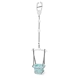 Bright Starts Disney Winnie Puuh Türhopser, Baby Türschaukel für aktives Spiel, höhenverstellbar, sicherer Klemmbefestigung, werkzeugfrei, stabil & sicher, für Babys 4-12 Monate, bis 12 kg