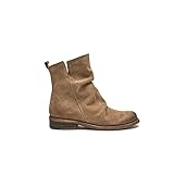 Felmini - Damen Schuhe - Verlieben GREDO 8707 - Biker Stiefeletten - Echtes Leder - Beige - 41 EU Size